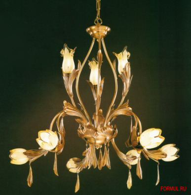 Люстра Possoni Illuminazione 1319/6+3 ORO FR